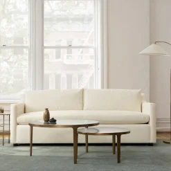 Marin Slope Arm Queen Sleeper Sofa (80")