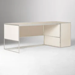 Marlowe Desk (60") & Storage Cabinet (30") Set