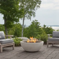 Maryam Concrete Round Fire Pit Bowl (38"–42")