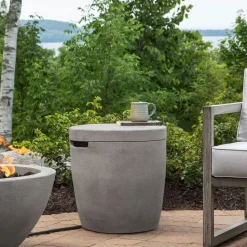 Maryam Concrete Round Propane Tank Cover (20")