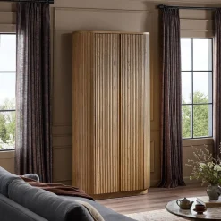 Maurelle Reeded Cabinet (84")