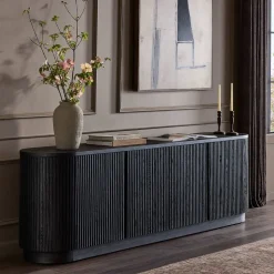 Maurelle Reeded Media Console (92")