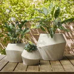 Mavis Ceramic Indoor/Outdoor Planters