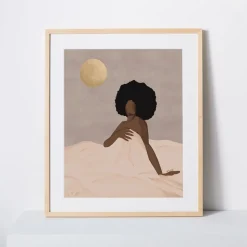 Melissa Koby Framed Print - M.I.A. (Moon in Aquarius)