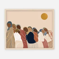 Melissa Koby Framed Print - Sisterhood