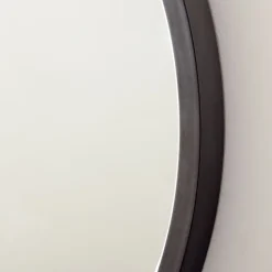 Metal Frame Oval Wall Mirror
