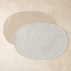 Metallic European Linen Placemat Sets