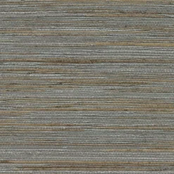 Metallic Slate Grasscloth Wallpaper