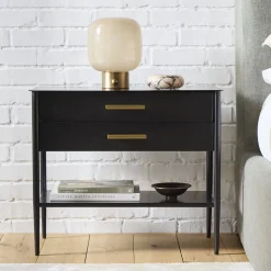 Metalwork Grand Nightstand (28")