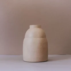 Mexican Handcrafted Ceramic Vase - Chubby