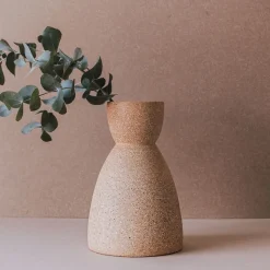 Mexican Handcrafted Ceramic Vase - Reloj