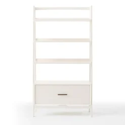 Mid-Century Bookshelf w/ Drawer (38")