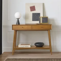 Mid-Century Mini Console (34")