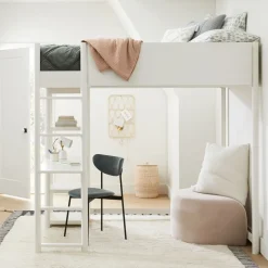 Mid-Century Modern Petal Upholstered Chair