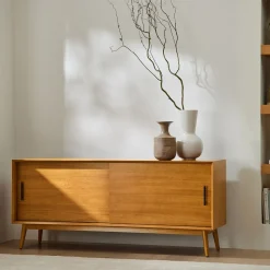 Mid-Century Modular Low Storage Cabinet (66")
