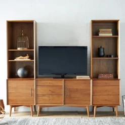 Mid-Century Modular Media Wall System Collection