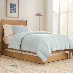 Mid-Century Twin Bed & Trundle