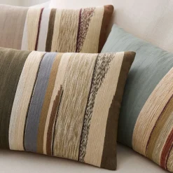 Mixed Woven Landscape Pillow Cover