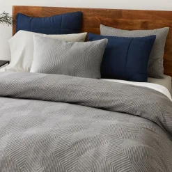 Modern Geo Duvet Cover & Shams