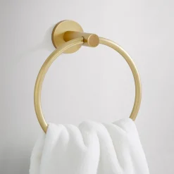 Modern Overhang Bathroom Hardware - Antique Brass