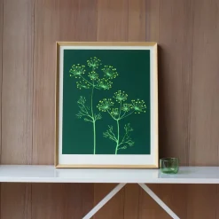 Molly M Framed Wall Print - Wild Fennel