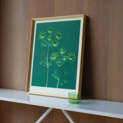 Molly M Framed Wall Print - Wild Fennel