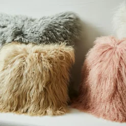 Mongolian Lamb Pillow Cover