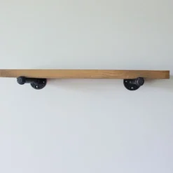 Monroe Trades Distressed Wood Shelf