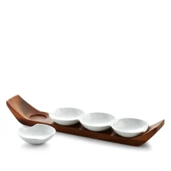 Nambe Quatro Snack & Serve Set