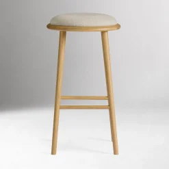 Naolin Oak Counter Stool