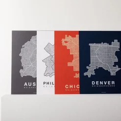 Native Maps City Prints