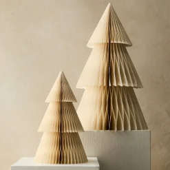 Neutral Decorative Paper Tabletop Trees