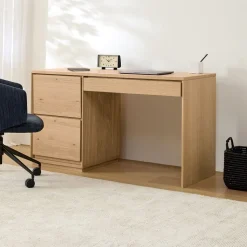 Norre 2-Piece Modular Desk w/ Drawers (55")
