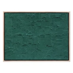 Ns 003 Deep Sage Framed Wall Art by Jade Dacay