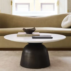 Olina Marble Coffee Table (36")