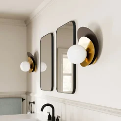 Olivia 1-Light Sconce (12")