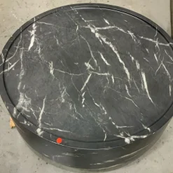 Open Box: Alexander Indoor/Outdoor Coffee Table (36") - Faux Black Marble