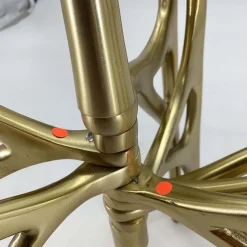 Open Box: Art Deco Menorah - Antique Brass