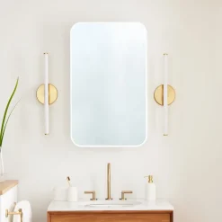 Open Box: Frameless Seamless Medicine Cabinet (21" x 34")