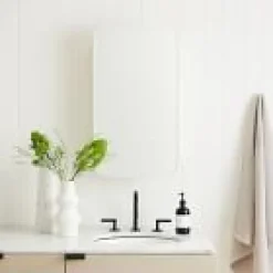 Open Box: Frameless Seamless Medicine Cabinet, 16"x29"