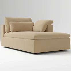 Open Box: Harmony Modular Right-Arm Chaise - Performance Boucle Oatmeal