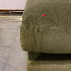 Open Box: Haven Extra Deep Right-Arm 2 Seater Sofa Bench - Performance Distressed Velvet Juniper