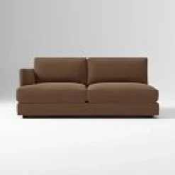 Open Box: Haven Left-Arm 2 Seater Sofa - Deluxe Velvet Cardamom