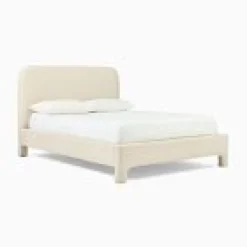 Open Box: Isabella Bed, Queen - Performance Basket Slub Sand