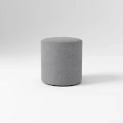 Open Box: Isla Ottoman, 17" - Performance Distressed Velvet