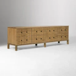 Open Box: Maude Media Console (80") - Toasted Oak