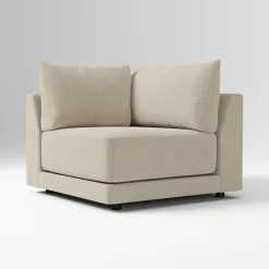Open Box: Melbourne Corner - Performance Chenille Crossweave Sand