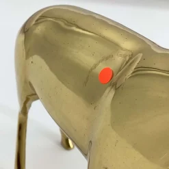 Open Box: Metal Reindeer Object, Standing - Brass