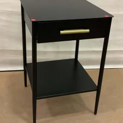 Open Box: Metalwork Mini Nightstand (16") - Hot-Rolled Steel, Antique Brass