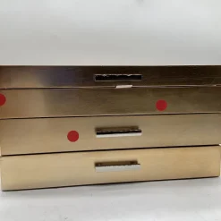 Open Box: Mid-Century Loft Jewelry Box (7.25"H) - Champagne, Grand